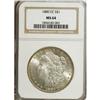 Image 1 : 1880-CC $1 MS64 NGC. NGC Census: (1923/1220). PCGS