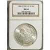 Image 1 : 1880/79-CC $1 Reverse of 1878 MS62 NGC. NGC Census