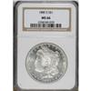 Image 3 : 1880-S $1 MS66 NGC. NGC Census: (8867/2695). PCGS Popu