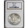 Image 1 : 1880-S $1 MS66 NGC. NGC Census: (8867/2695). PCGS