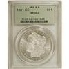 Image 3 : 1881-CC $1 MS62 PCGS. PCGS Population (857/13945). NGC