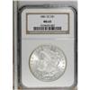 Image 3 : 1881-CC $1 MS65 NGC. NGC Census: (1609/663). PCGS Popu