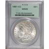Image 1 : 1881-CC $1 MS65 PCGS. PCGS Population (3687/1432).
