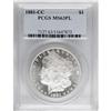 Image 1 : 1881-CC $1 MS63 Prooflike PCGS. PCGS Population (2