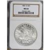 Image 1 : 1881-O $1 MS64 NGC. NGC Census: (3225/443). PCGS P