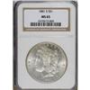 Image 1 : 1881-S $1 MS65 NGC. NGC Census: (38909/14152). PCG