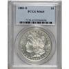 Image 1 : 1881-S $1 MS65 PCGS. PCGS Population (40719/11423)