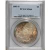 Image 1 : 1881-S $1 MS66 PCGS. PCGS Population (10100/1323).