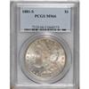 Image 3 : 1881-S $1 MS66 PCGS. PCGS Population (10100/1323). NGC