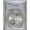 Image 1 : 1881-S $1 MS66 PCGS. PCGS Population (10100/1323).