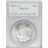 Image 1 : 1882-CC $1 MS63 Prooflike PCGS. PCGS Population (5