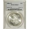 Image 3 : 1884-CC $1 MS65 PCGS. PCGS Population (5871/1296). NGC