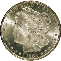 1884-CC $1 MS65 PCGS. PCGS Population (5871/1296).