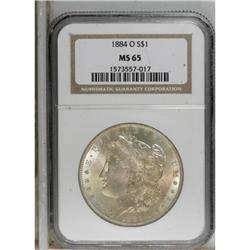 1884-O $1 MS65 NGC. NGC Census: (12869/1388). PCGS