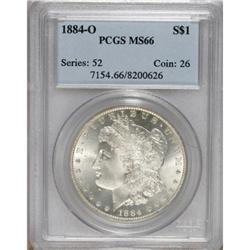 1884-O $1 MS66 PCGS. PCGS Population (940/54). NGC