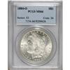 Image 1 : 1884-O $1 MS66 PCGS. PCGS Population (940/54). NGC