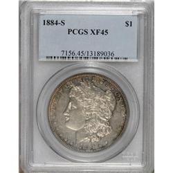 1884-S $1 XF45 PCGS. PCGS Population (504/2888). N