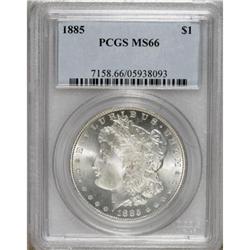 1885 $1 MS66 PCGS. PCGS Population (1105/73). NGC