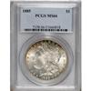 Image 3 : 1885 $1 MS66 PCGS. PCGS Population (1105/73). NGC Cens