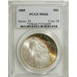 1885 $1 MS66 PCGS. PCGS Population (1105/73). NGC