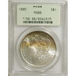 1885 $1 MS66 PCGS. PCGS Population (1105/73). NGC