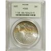 Image 1 : 1885 $1 MS66 PCGS. PCGS Population (1105/73). NGC