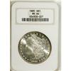 Image 1 : 1885 $1 MS66 NGC. NGC Census: (1326/161). PCGS Pop