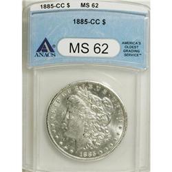 1885-CC $1 MS62 ANACS. NGC Census: (378/5670). PCG