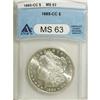 Image 1 : 1885-CC $1 MS63 ANACS. NGC Census: (1396/4274). PC