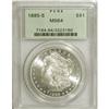 Image 1 : 1885-S $1 MS64 PCGS. PCGS Population (1720/374). N