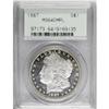 Image 1 : 1887 $1 MS64 Deep Mirror Prooflike PCGS. PCGS Popu