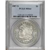 Image 1 : 1887-S $1 MS64 PCGS. PCGS Population (1310/263). N