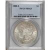 Image 1 : 1888-S $1 MS63 PCGS. PCGS Population (1612/1379).