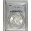 Image 1 : 1889 $1 MS65 PCGS. PCGS Population (1276/144). NGC