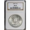 Image 1 : 1889-S $1 MS64 NGC. NGC Census: (1094/231). PCGS P