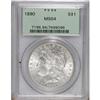 Image 1 : 1890 $1 MS64 PCGS. PCGS Population (2378/258). NGC