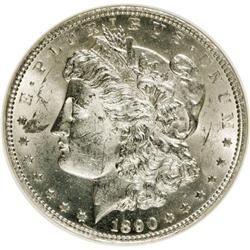 1890-CC $1 --Cleaned, Damaged--ANACS. MS60 Details. NGC