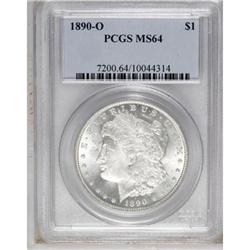 1890-O $1 MS64 PCGS. PCGS Population (2454/358). N