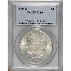 1890-O $1 MS64 PCGS. PCGS Population (2454/358). N