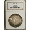 Image 1 : 1891 $1 MS63 NGC. NGC Census: (1471/981). PCGS Pop