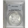 Image 1 : 1891 $1 MS64 PCGS. PCGS Population (1165/82). NGC