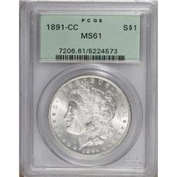 1891-CC $1 MS61 PCGS. PCGS Population (773/8570).