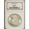 Image 1 : 1891-CC $1 MS63 NGC. NGC Census: (1749/1399). PCGS