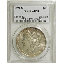 1894-O $1 AU58 PCGS. PCGS Population (342/957). NG