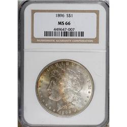 1896 $1 MS66 NGC. NGC Census: (515/42). PCGS Popul