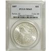 Image 1 : 1897 $1 MS65 PCGS. PCGS Population (1221/222). NGC