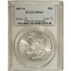 1897-S $1 MS65 PCGS. PCGS Population (896/209). NG