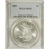 Image 1 : 1899 $1 MS63 PCGS. PCGS Population (2658/3849). NG