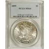 Image 1 : 1899 $1 MS64 PCGS. PCGS Population (2842/1007). NG