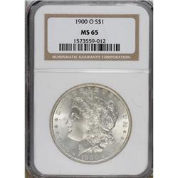 1900-O $1 MS65 NGC. NGC Census: (4822/741). PCGS P
